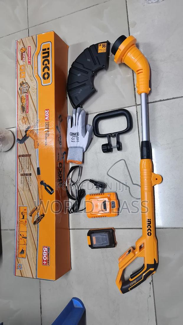 Heavy Duty Cordless Ingco Brush Cutter - main view