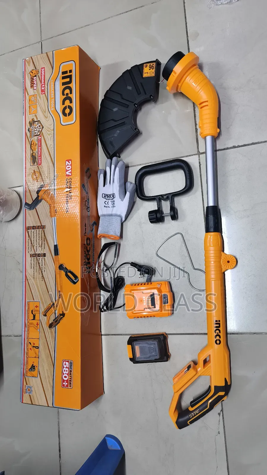 Heavy Duty Cordless Ingco Brush Cutter