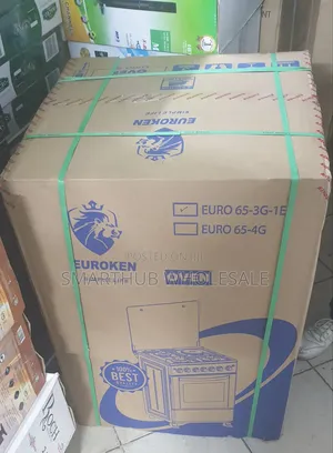 Euroken Standing Cooker 60*65 With Electric Oven