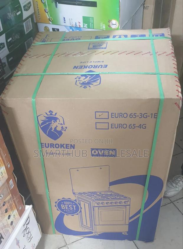 Euroken Standing Cooker 60*65 With Electric Oven - main view