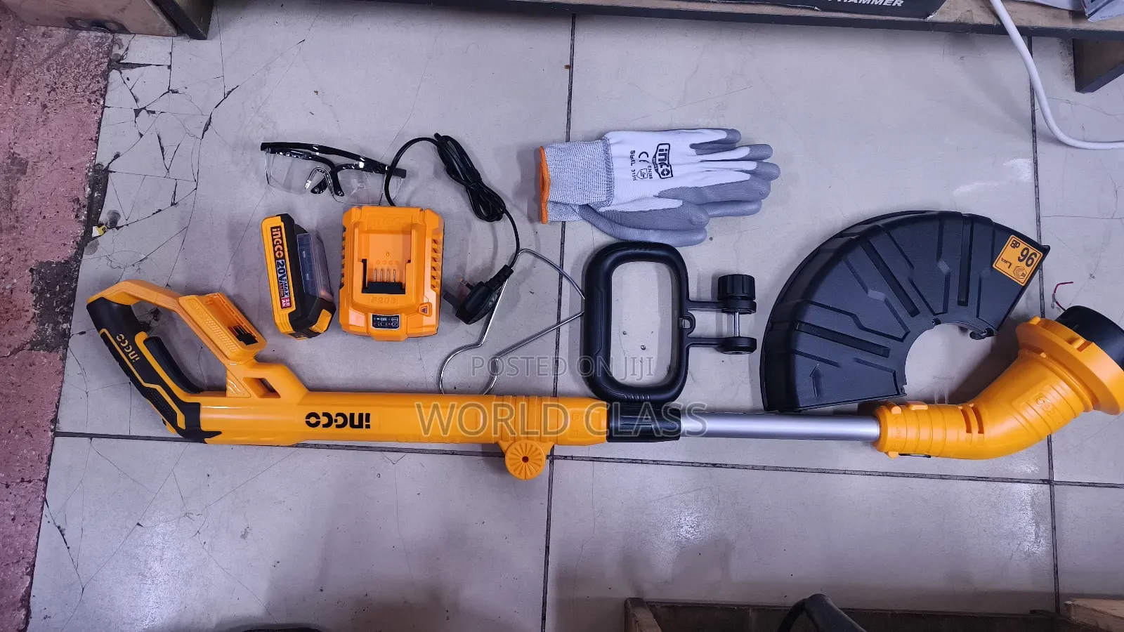 Ingco 20v Battery Brush Cutter