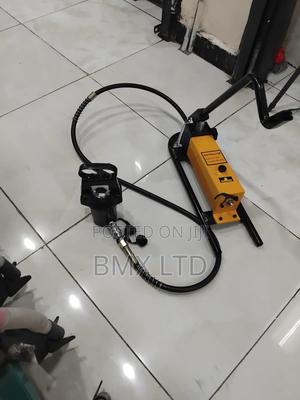 Industrial Grade Hydraulic Cable Lug Press With Foot Pump System - thumbnail 2