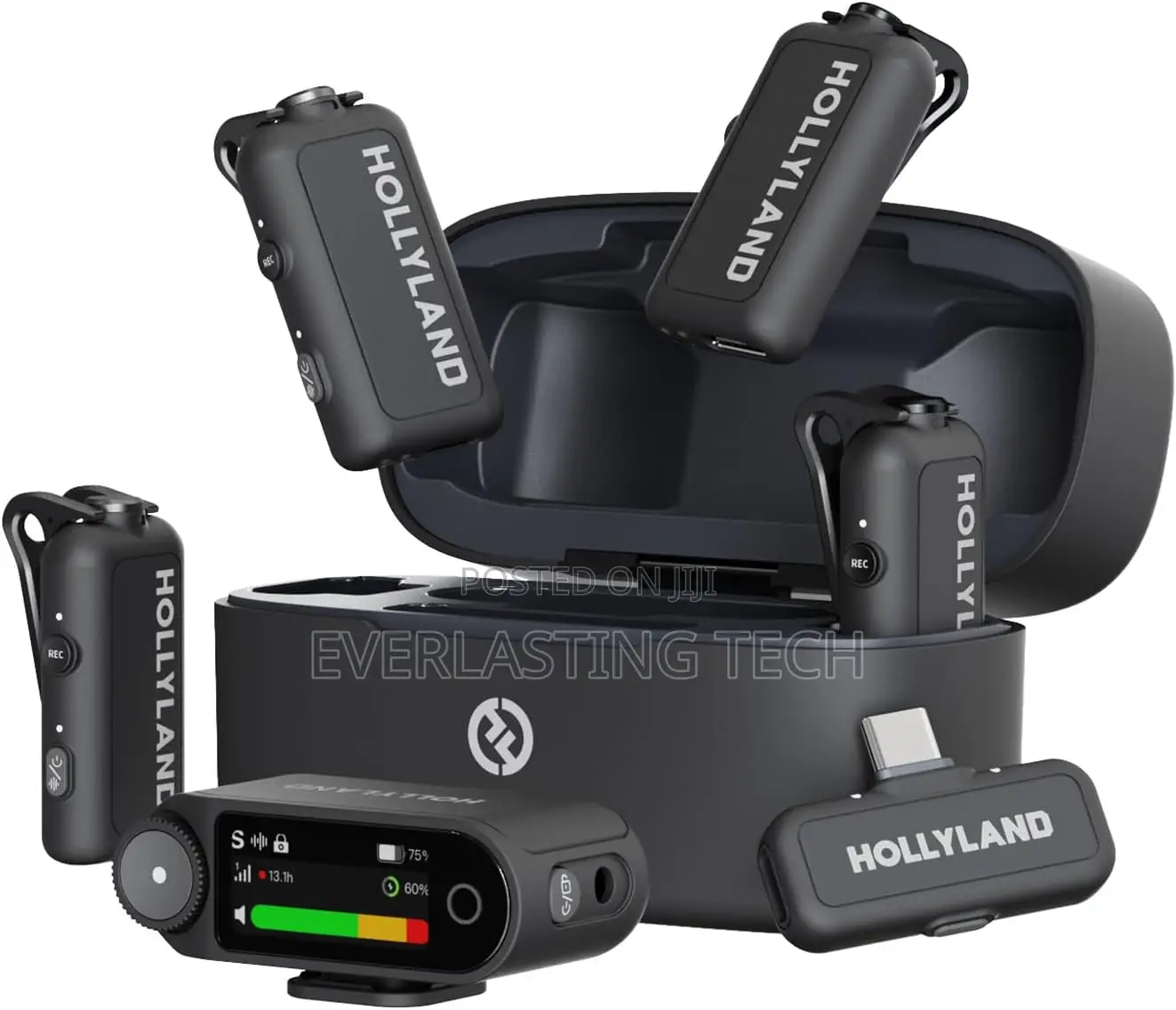 Hollyland Lark Max 2 Combo 4-Person Wireless Microphone