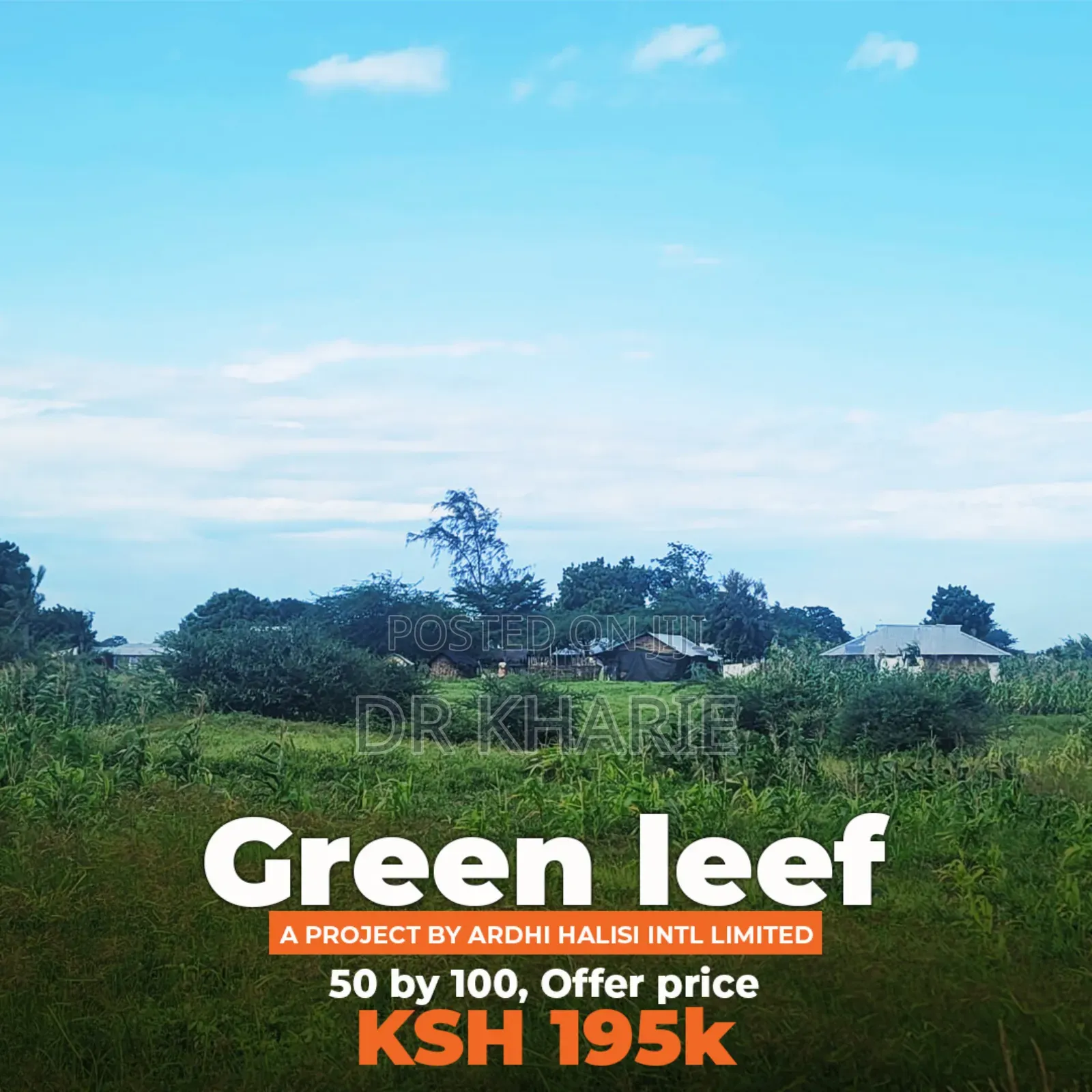 Prime Malindi 50 by 100 Plots