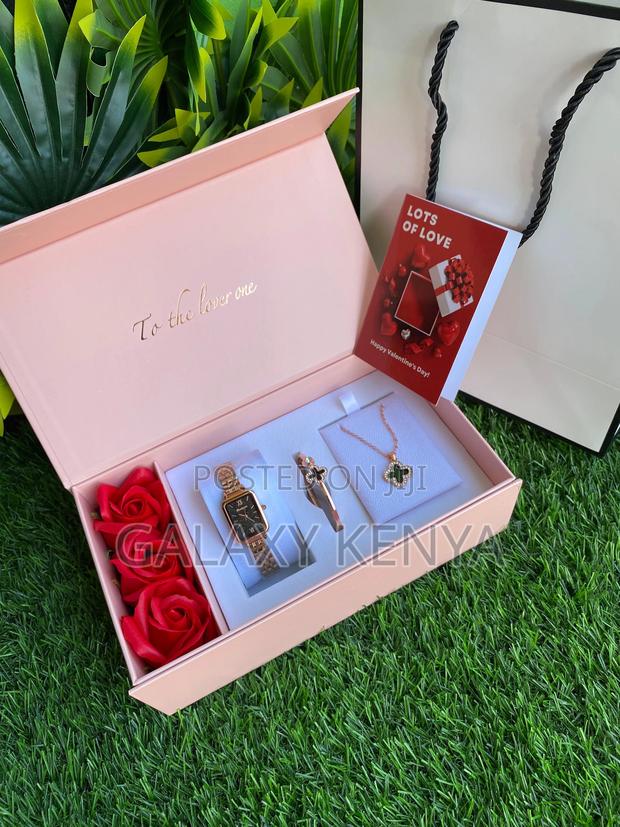 Floral Ladies Watch Set - thumbnail 5