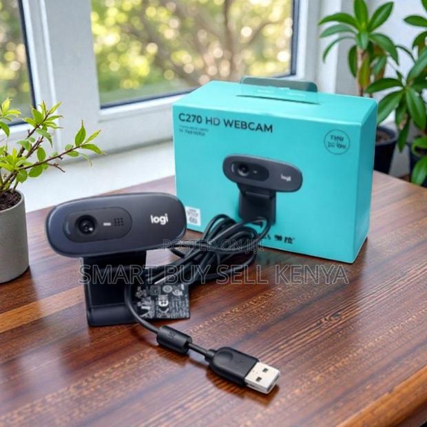 Logitech C270 Web Camera Hd 720p Video Streaming Ready Webcam - main view