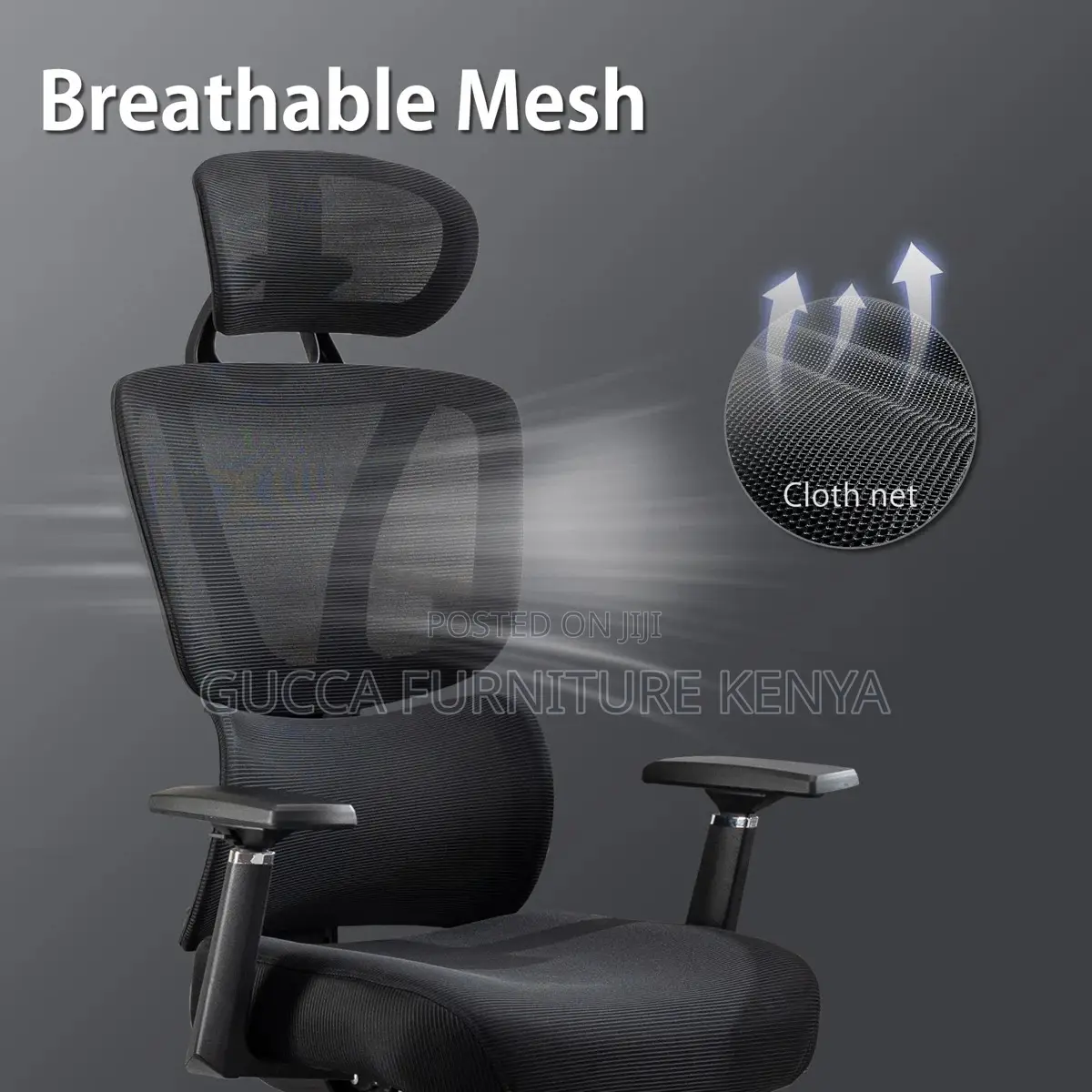 High-back Executive Orthopedic Office Seat