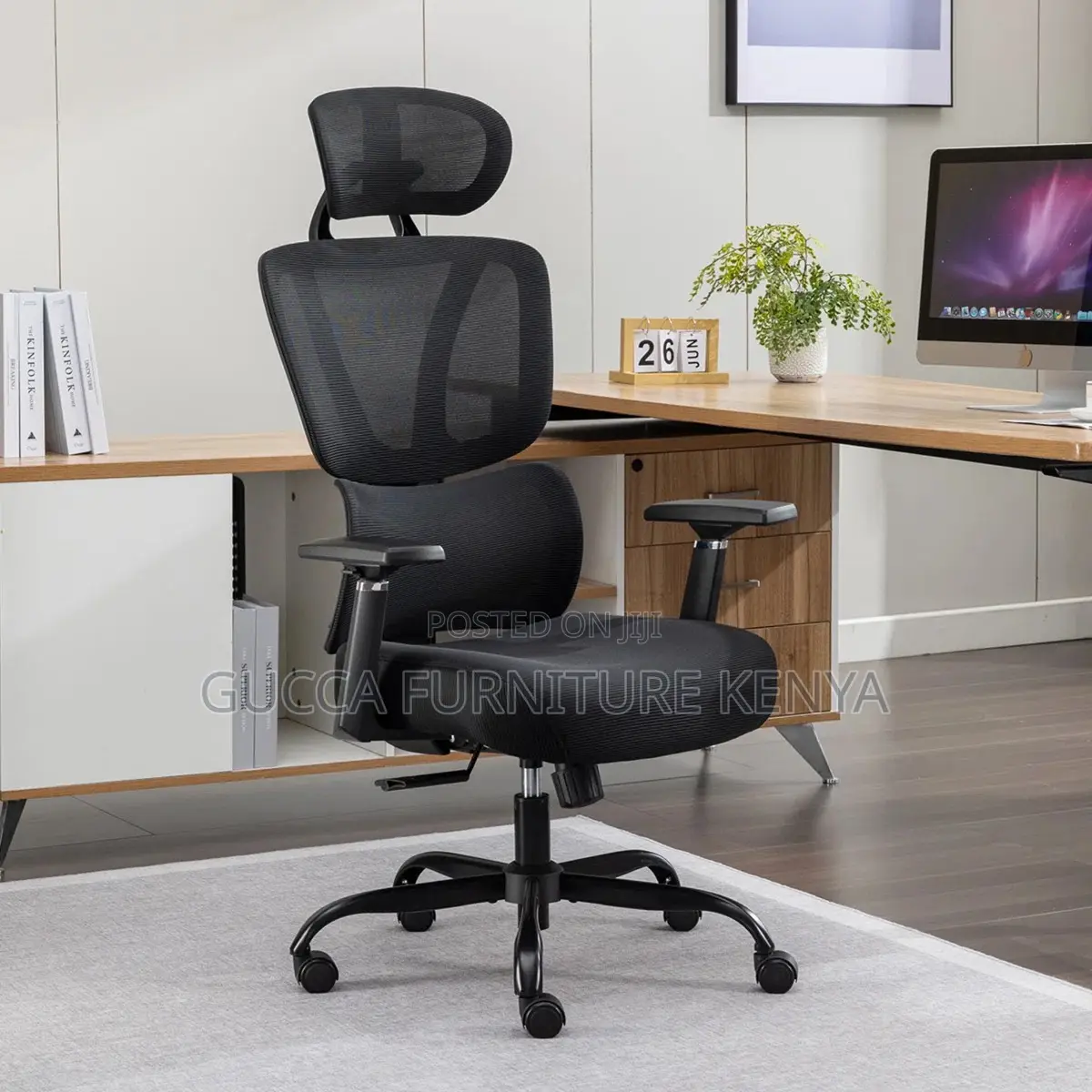 High-back Executive Orthopedic Office Seat