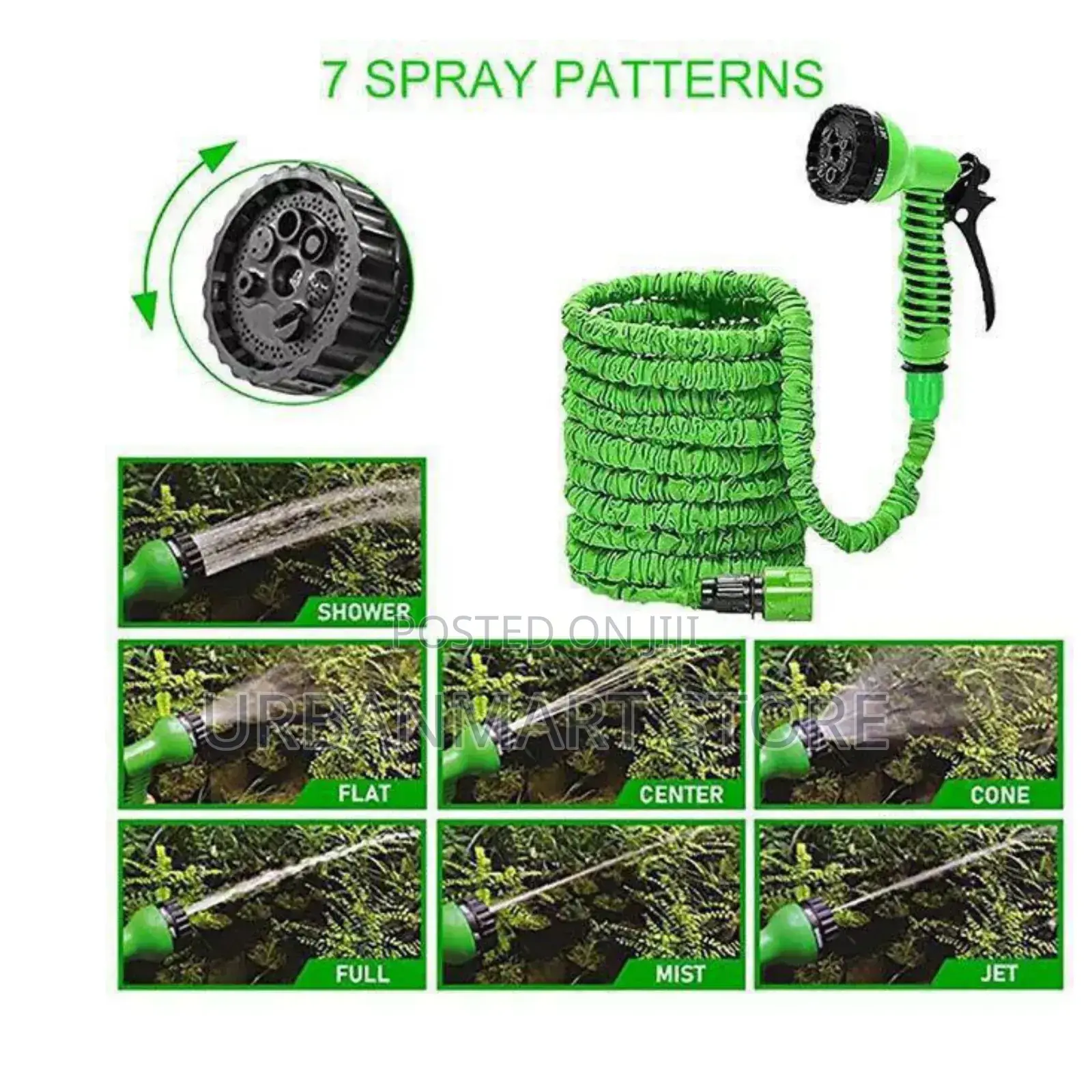 Magic Hose Pipe 60m Heavy Duty Garden Hose