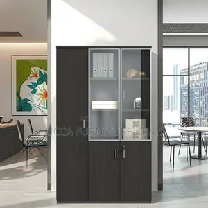 3-doors Wooden Office Filling Cabinet