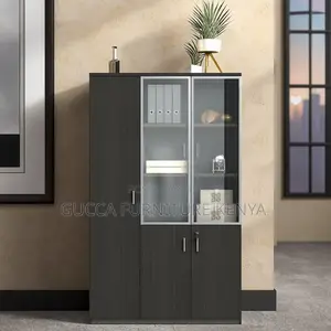 3-doors Wooden Office Filling Cabinet
