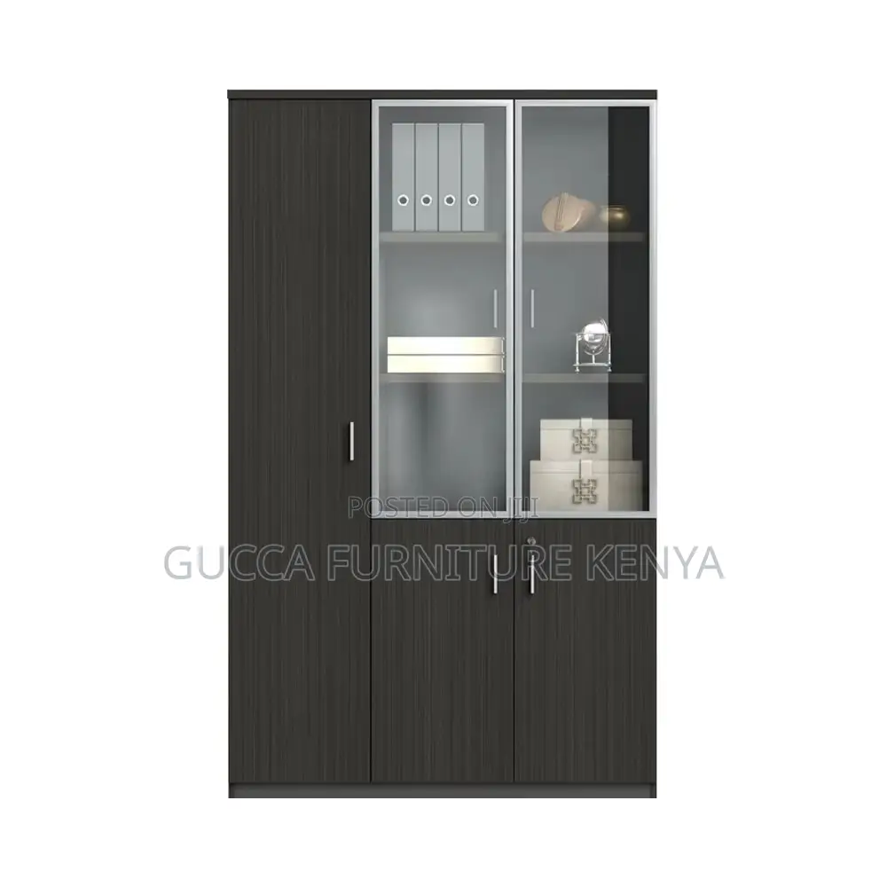 3-doors Wooden Office Filling Cabinet