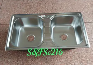 Kitchen Sink Heavy Gauge Double