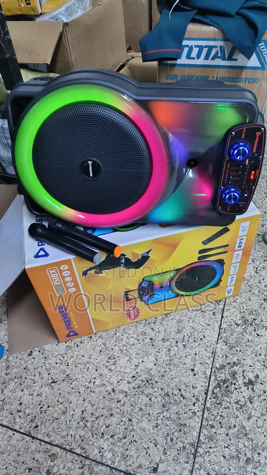 Heavy Duty Premier Blue Tooth Speaker With Microphones