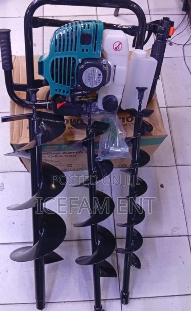 Power Action 2000w Earth Auger 2stroke,52cc Comes With 3drillbits - main view