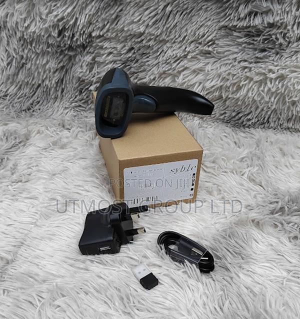 Lightweight Wireless Laser Barcode Scanner - main view