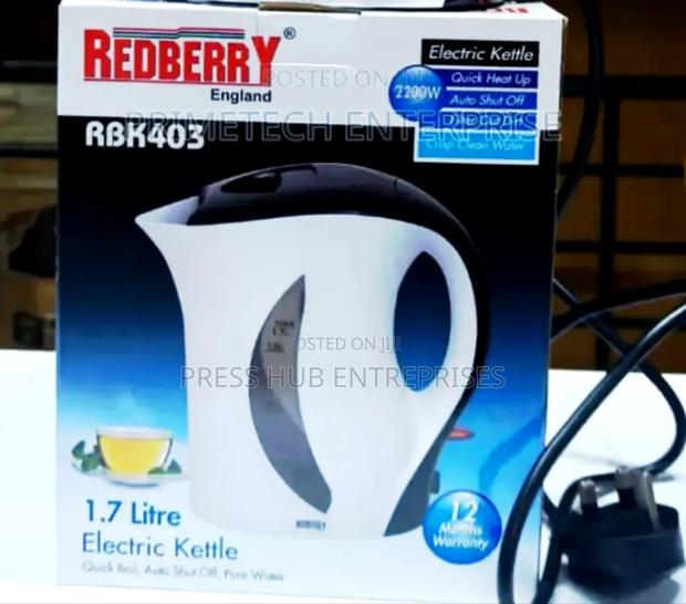 Redberry Rbk403 Electric Kettle. " ' - main view