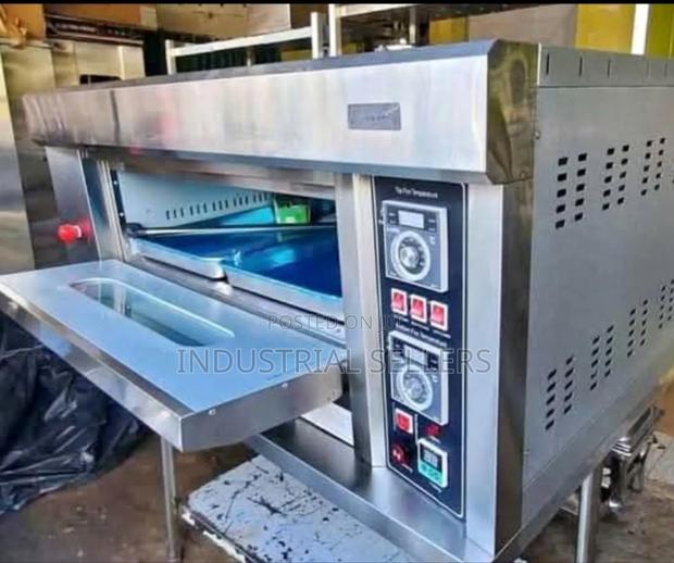 Industrial 1deck Oven Now Available 2trays - main view
