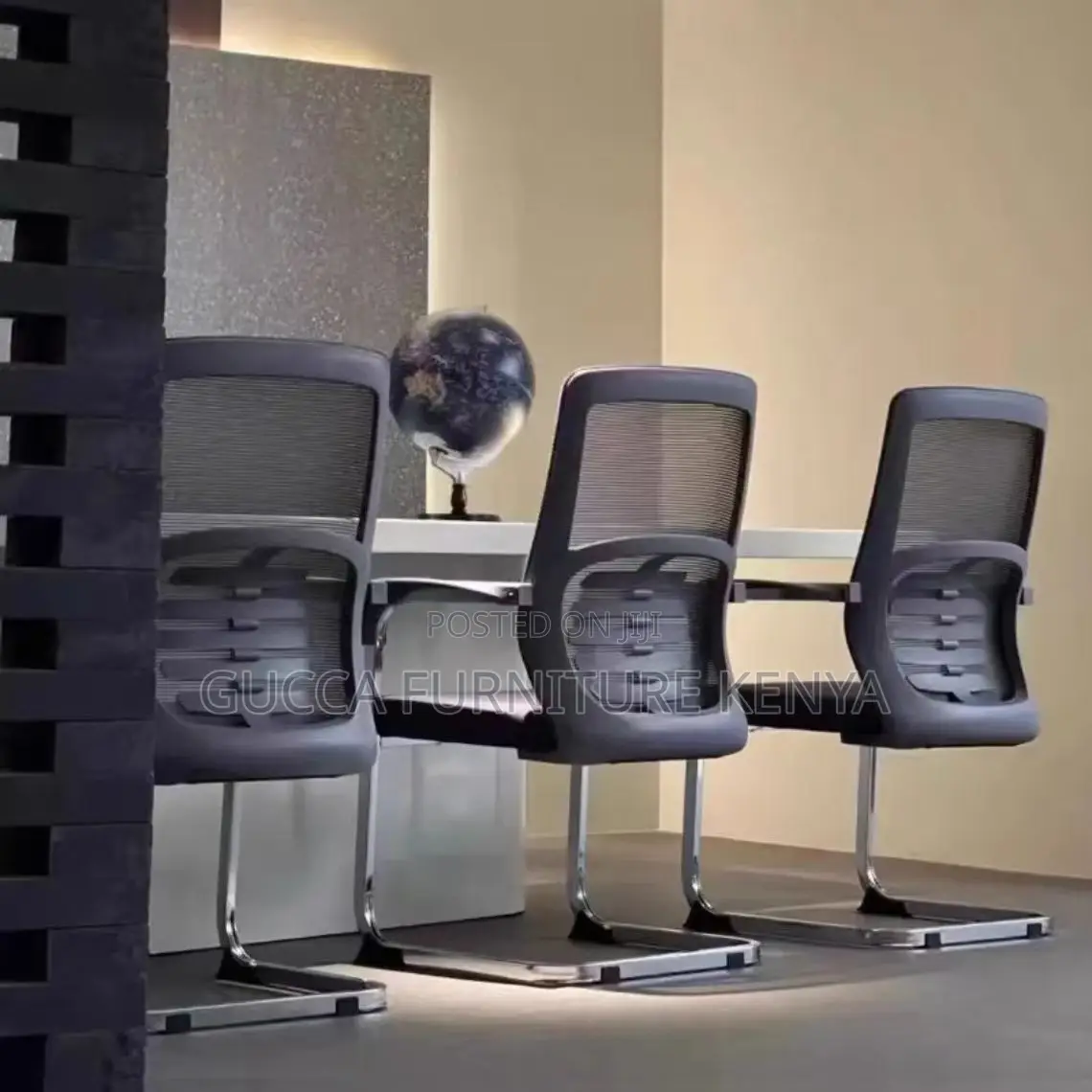 Ergonomic Mesh Mid Back Visitor Chair