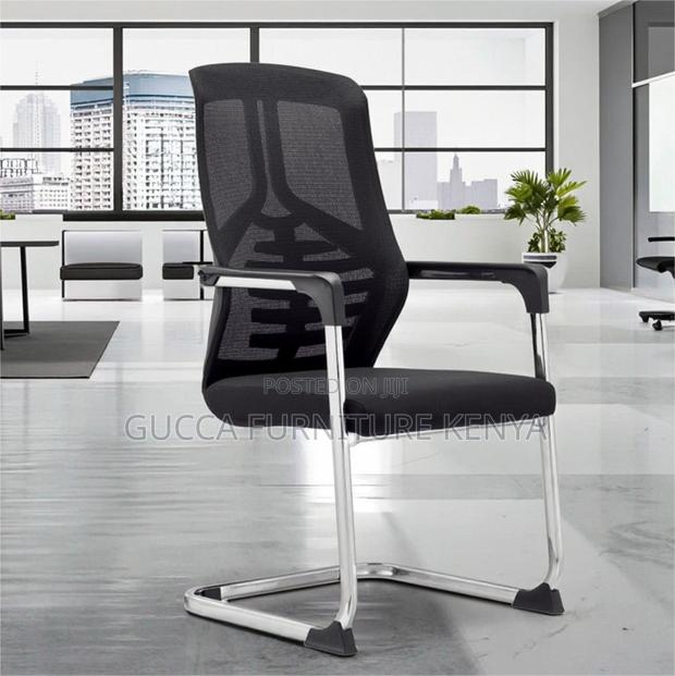 Ergonomic Mesh Mid Back Visitor Chair - thumbnail 8