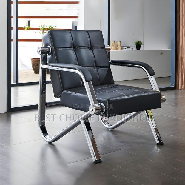 Office Sofa Sets; Comfortable 5-Seater Leather Office Couch - thumbnail 14