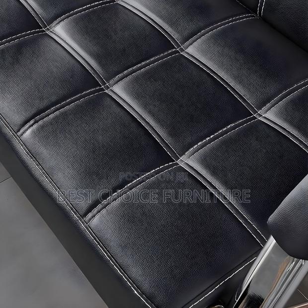 Office Sofa Sets; Comfortable 5-Seater Leather Office Couch - thumbnail 16
