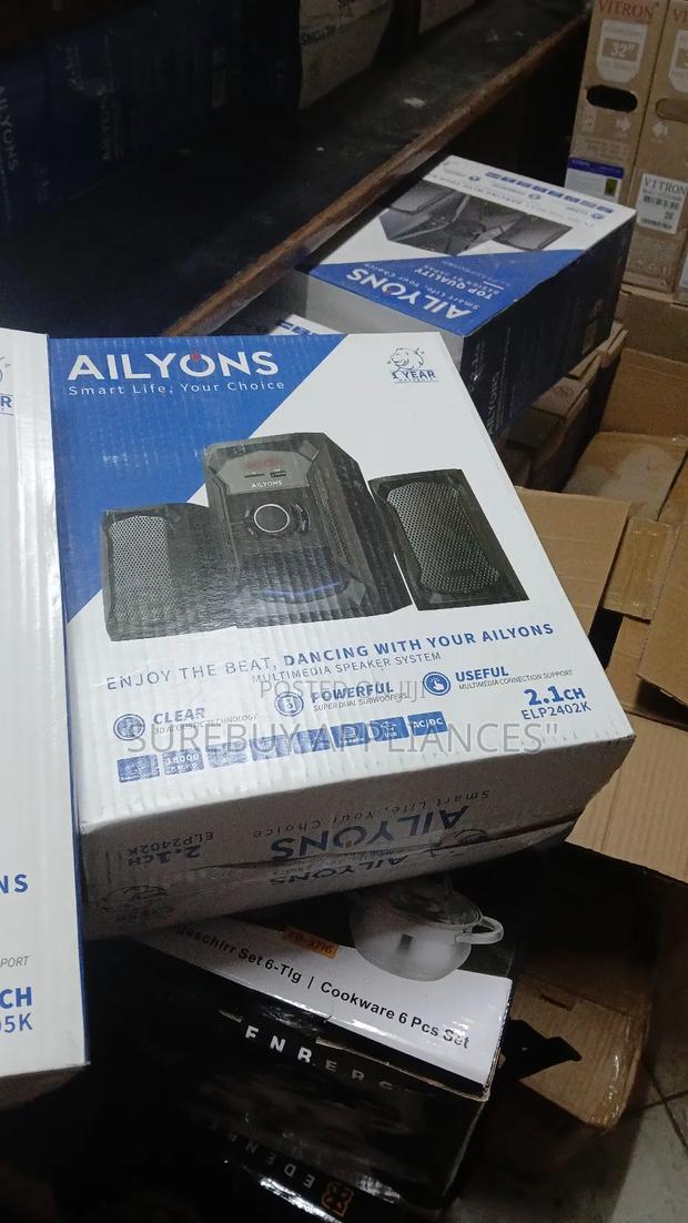 Ailyons Deep Bass 2.1ch Home Sound System