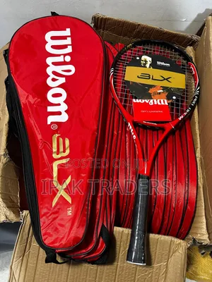 *Wilson BLX Tennis Racket*Model: BLX
 Lightweight Well-Balanced