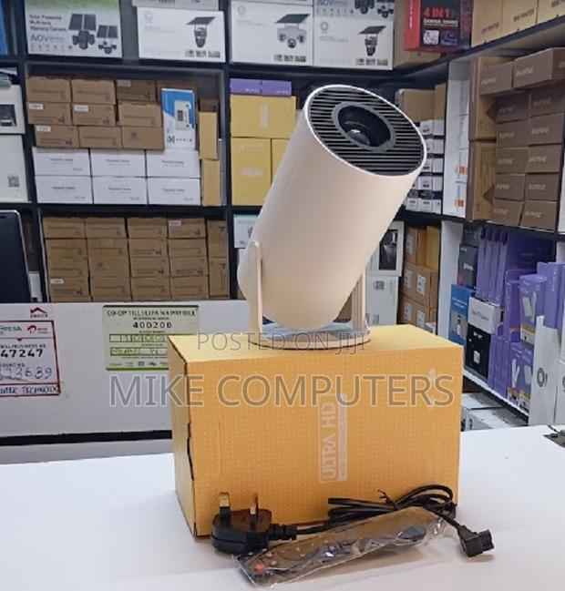 Hy300 Projector With Wifi6 and Bluetooth, 1080p Support Android Tv - main view