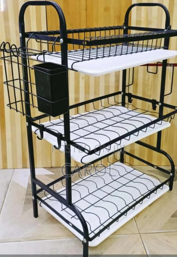 Heavy Duty Executive 3 Tier Dish Rack Available - main view