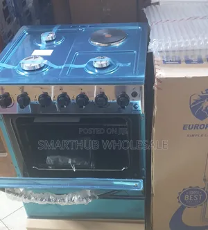 Euroken 60nby 65 Cooker 3 Gas Plus 1 Electric Hot Plate