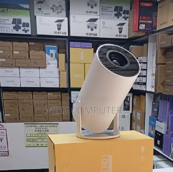Hy300 Projector With Wifi6 and Bluetooth, 1080p Support Android Tv