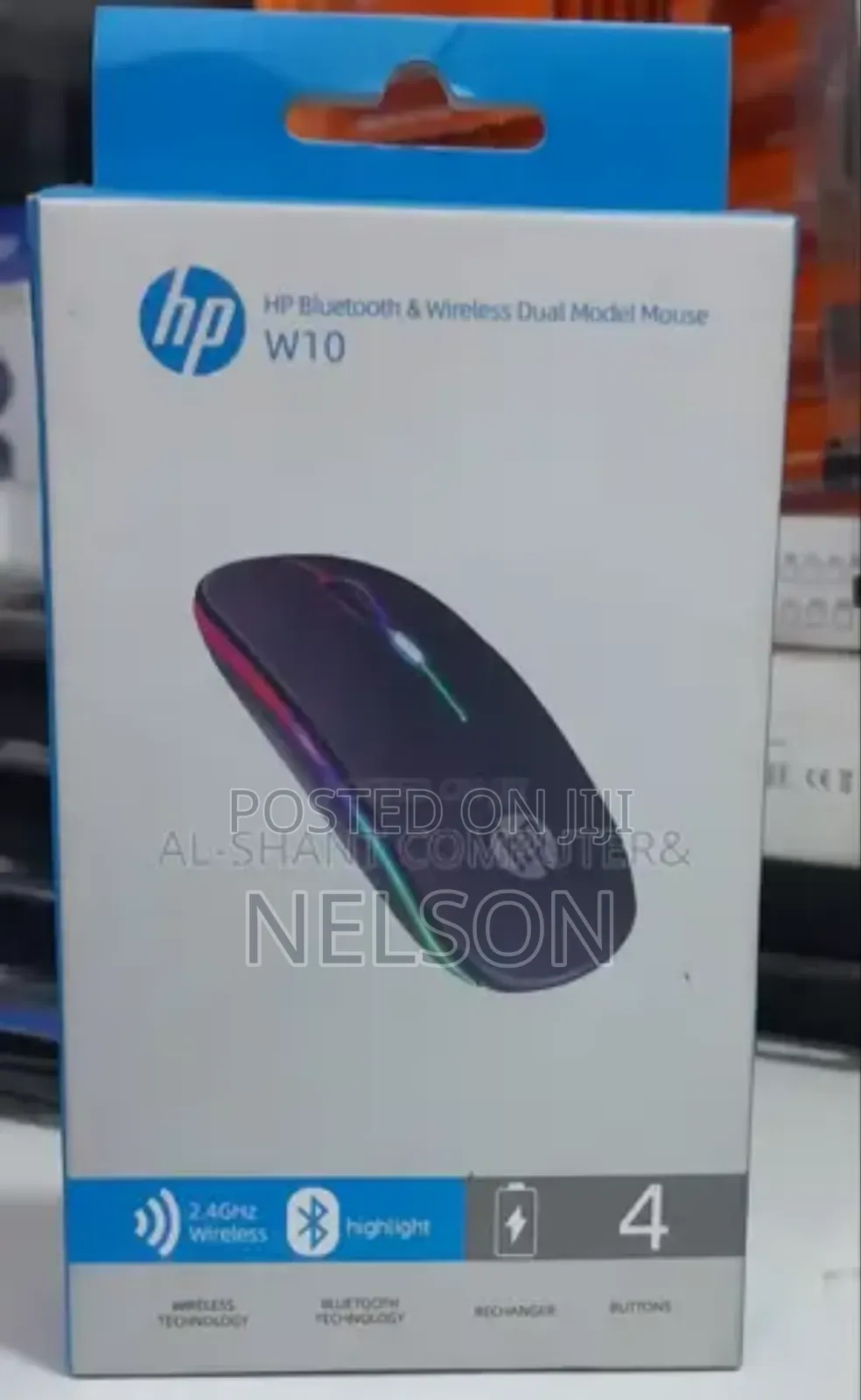 W10 Hp Bluetooth Wireless Mouse