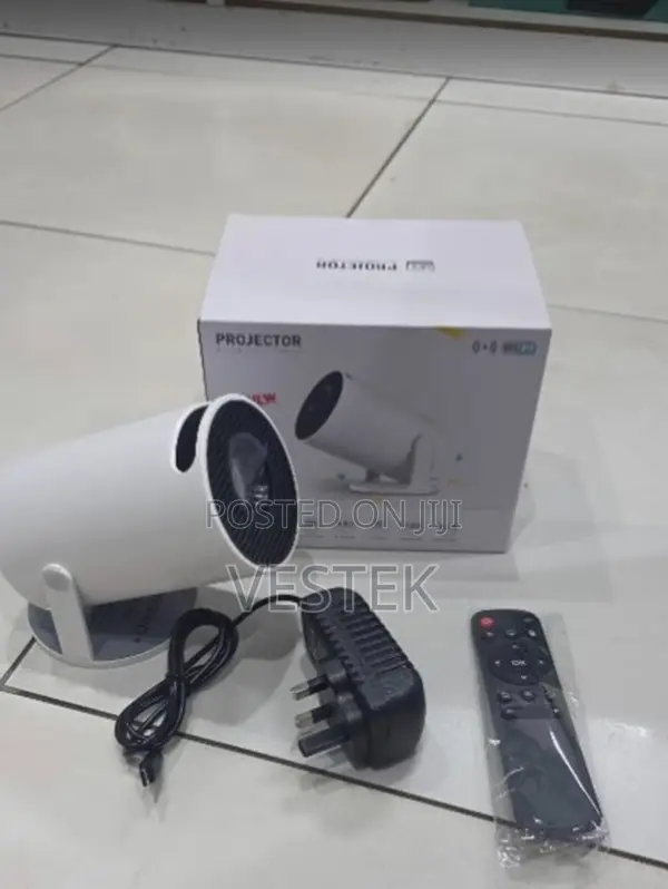 Hy300 Pro Mini Portable Projector Mini Smart Home Theater LCD Display