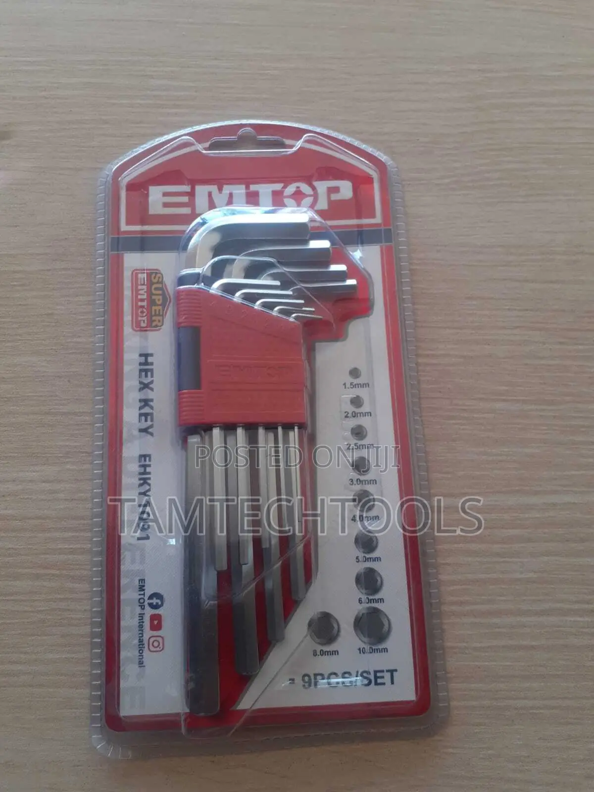 Hex Key 9pcs/Set