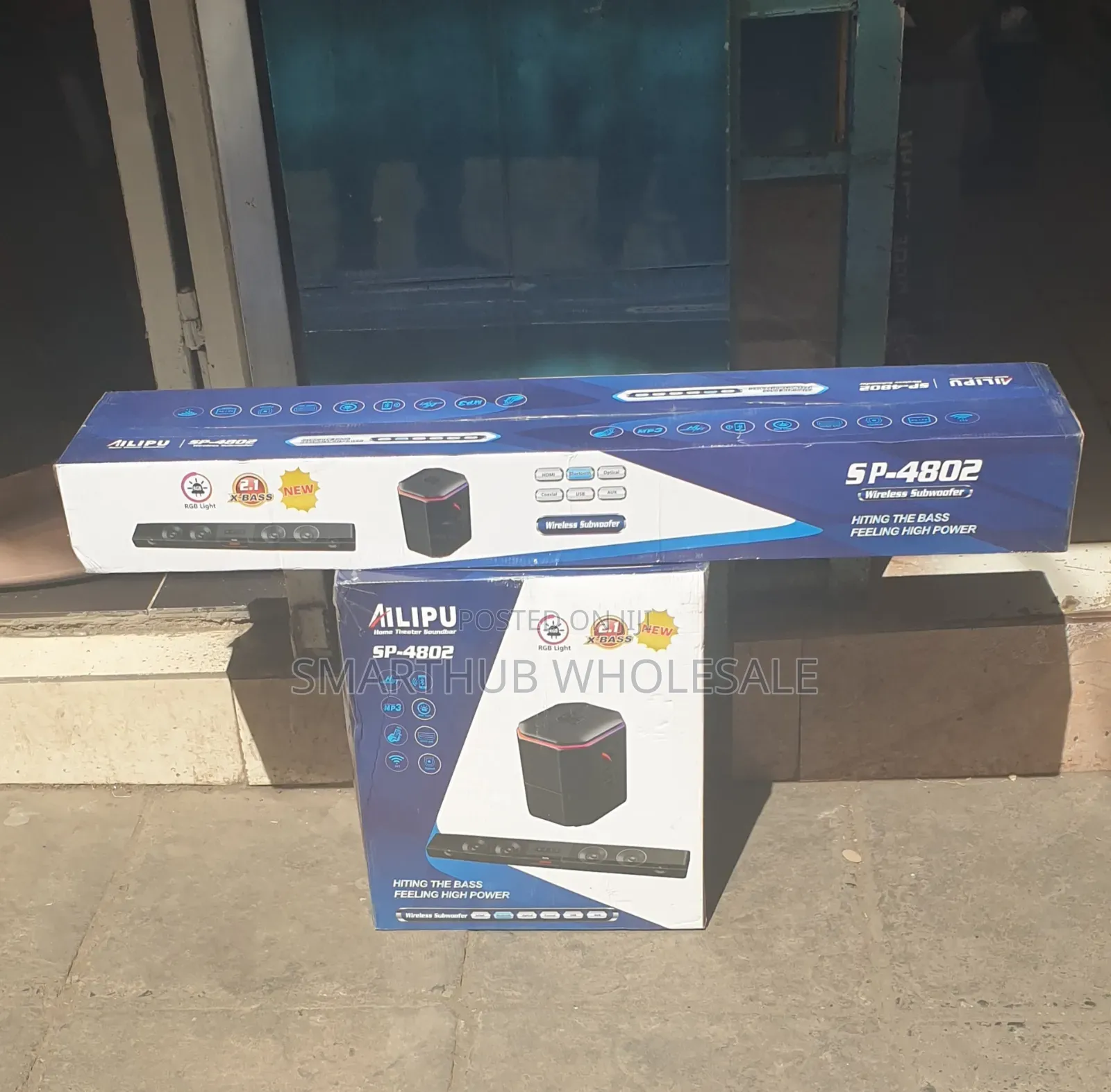 Soundbar- 2.1ch Ailipu Sounbar Homethearte System