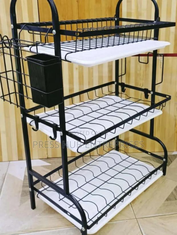 3-tier Dish Drying Rack, - main view