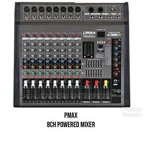 Pmax 8 Channel Powered Mixer - main view