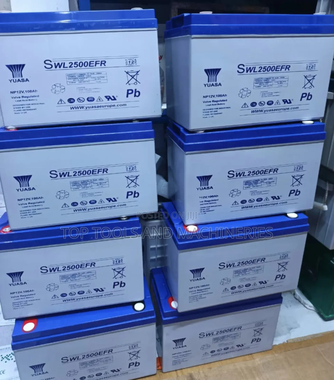 12v 100ah Yuasa Np-12 12v 100ah Maintenance Free Battery