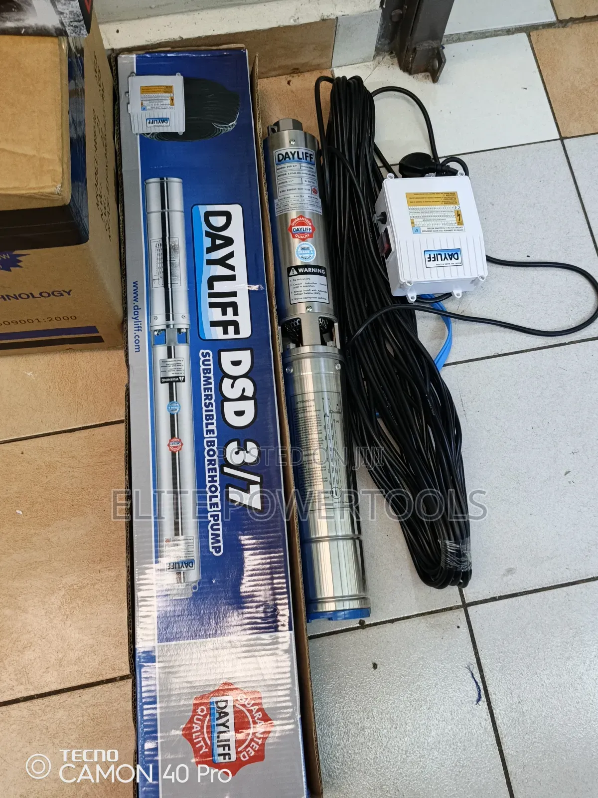 3/7 DSD Dayliff Submersible Water Pump