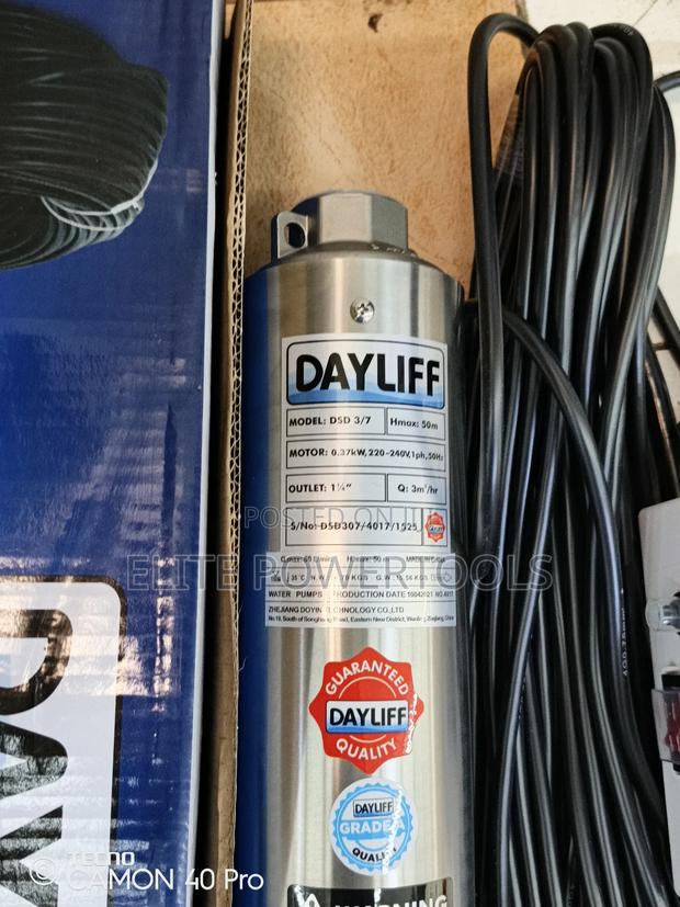 3/7 DSD Dayliff Submersible Water Pump - thumbnail 4