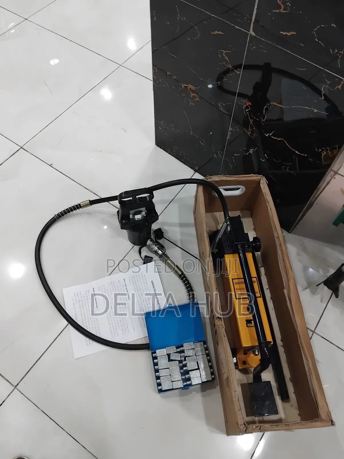 Hydraulic Wire Crimping Press With Foot Pedal Accessories