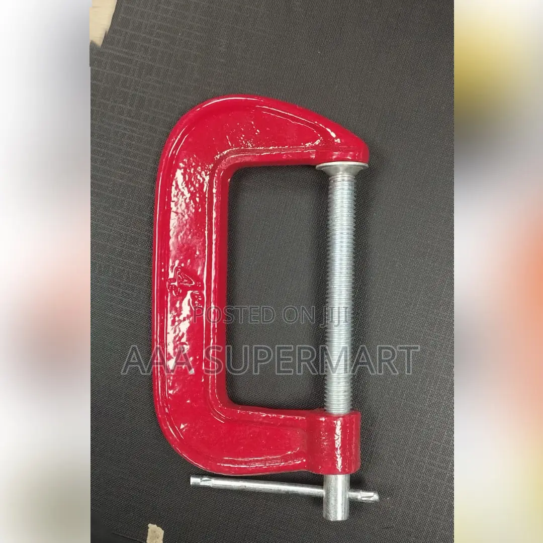 Red G-clamp 4''