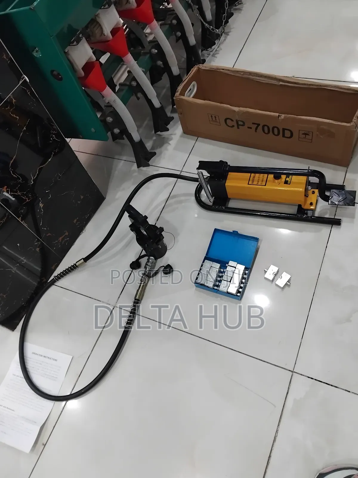 Multi Purpose Hydraulic Cable Lug Crimping Kit Cp-700 Model