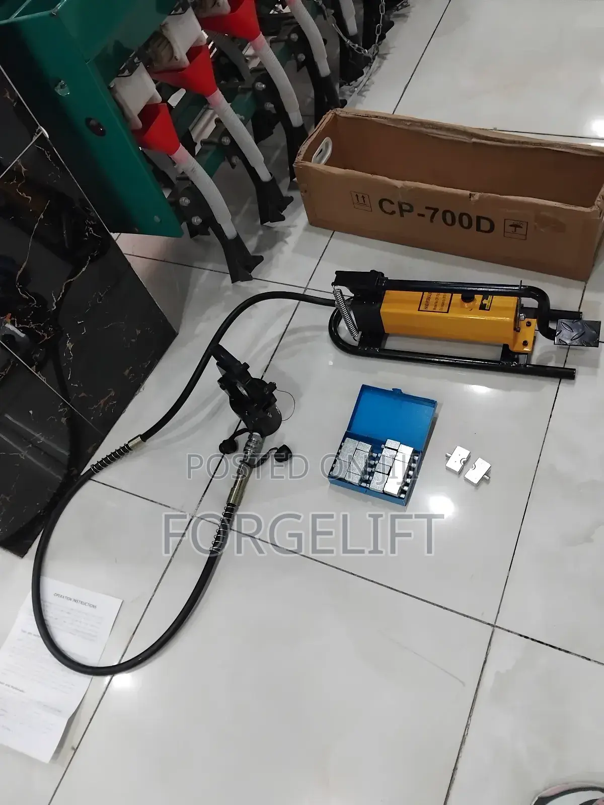 Multi Purpose Hydraulic Cable Lug Crimping Kit Cp-700 Model