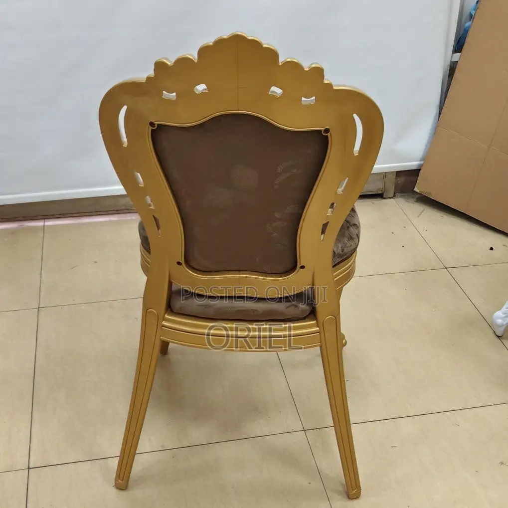 Modern Wedding Chair : Golden Frame Banquet Chair