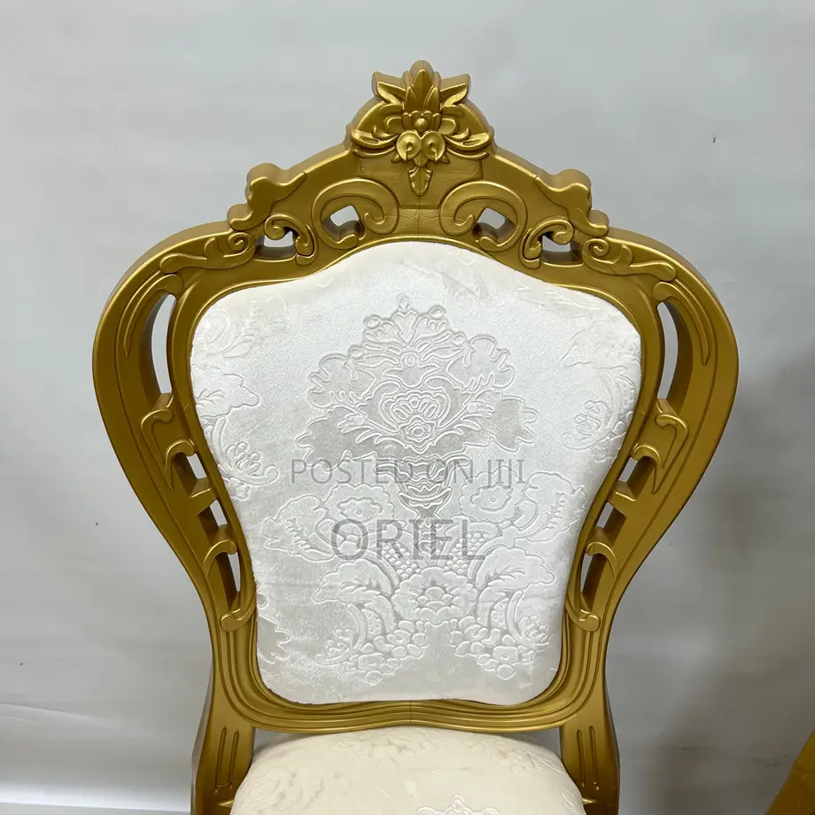 Modern Wedding Chair : Golden Frame Banquet Chair