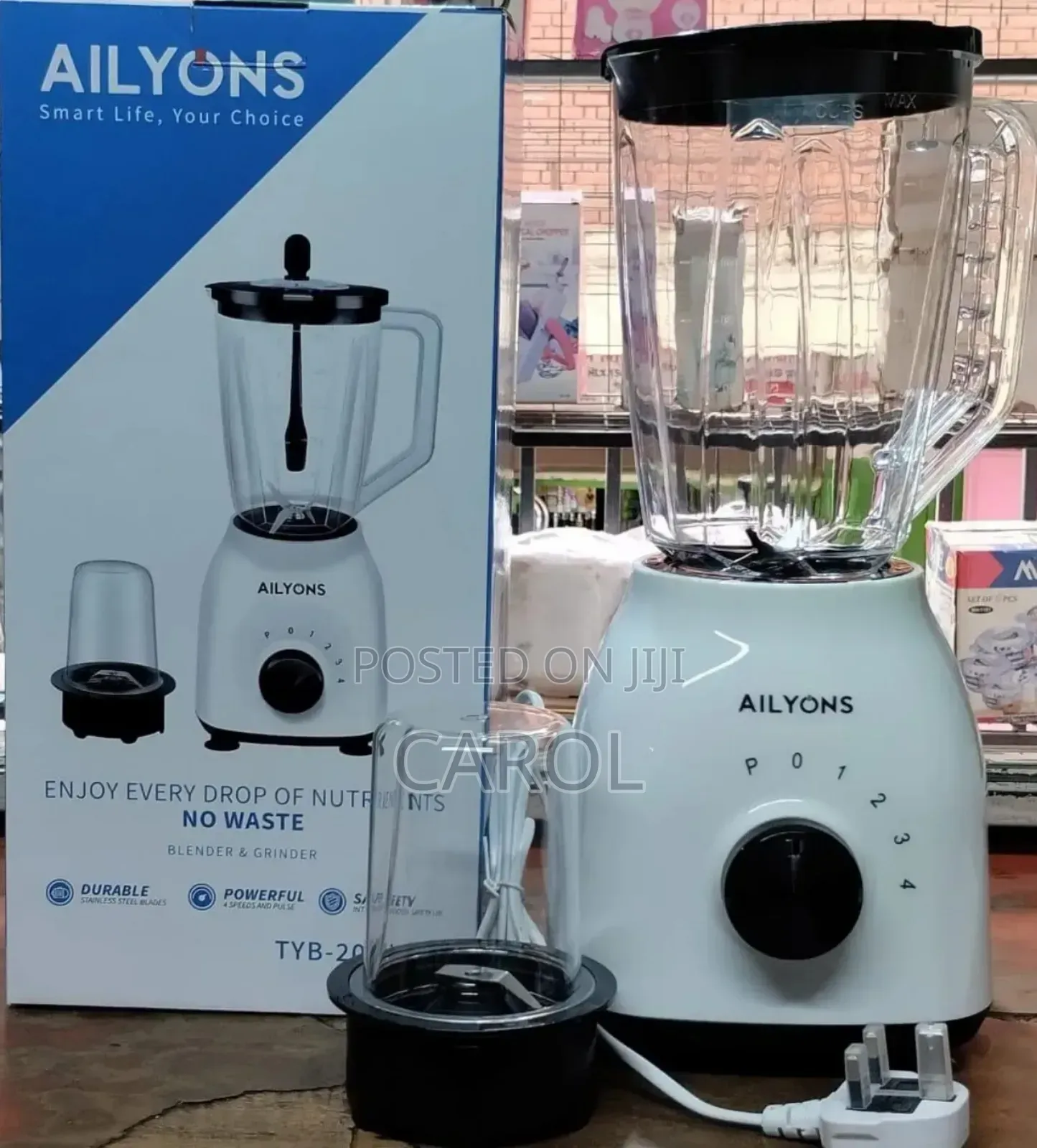 Ailyons 2 In 1 Blender Available