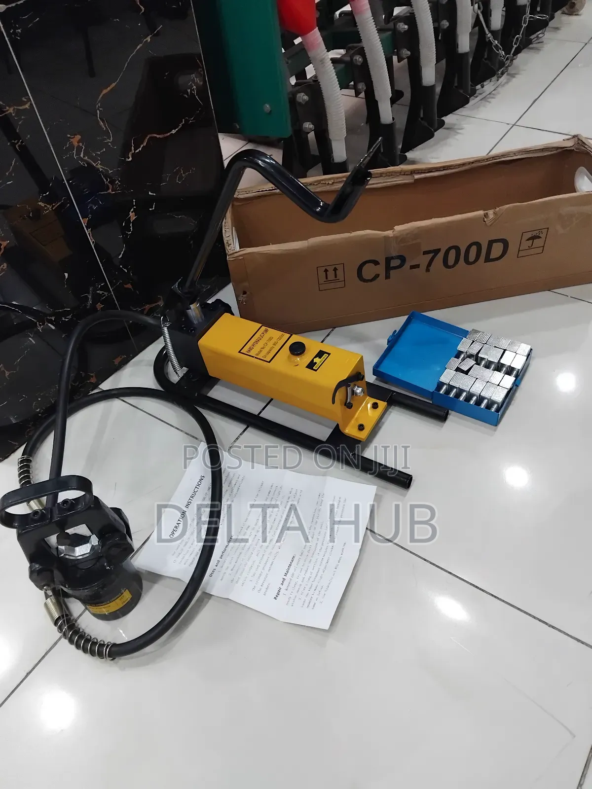 Portable Foot Operated Hydraulic Cable Press Machine Cp-700
