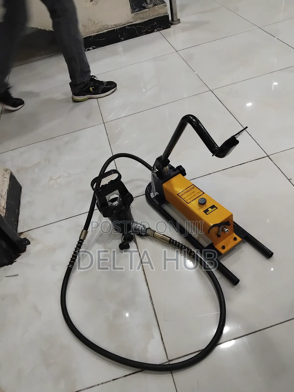 Professional Hydraulic Cable Lug Crimping Set With High Pressure Hose